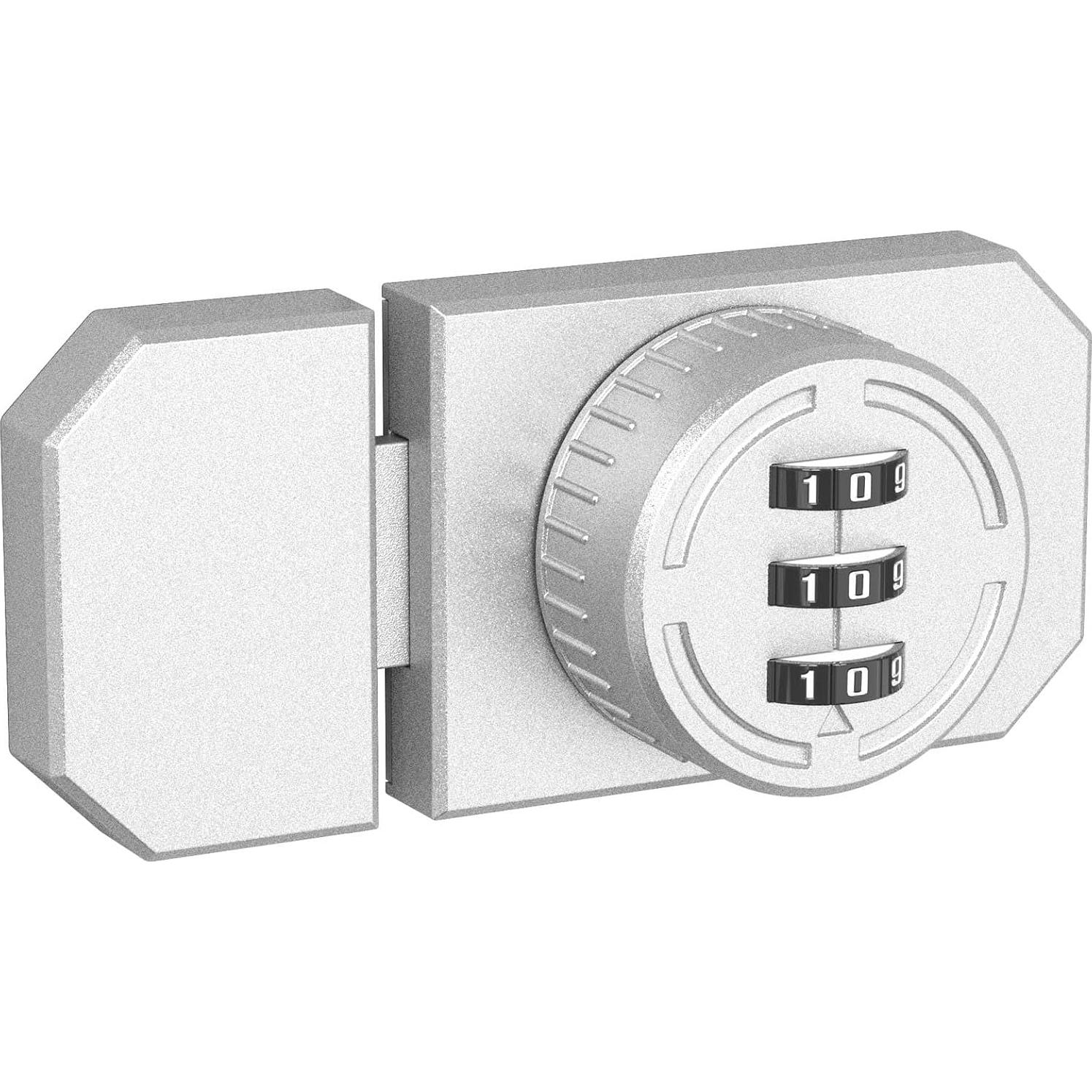 Cerradura de Combinación YogePote para Gabinete Adhesiva 3 Dígitos