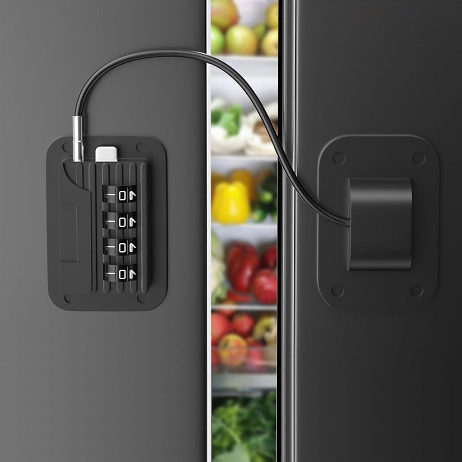 Candado de Combinación KIZZHISI para Refrigerador - 2 Paquetes