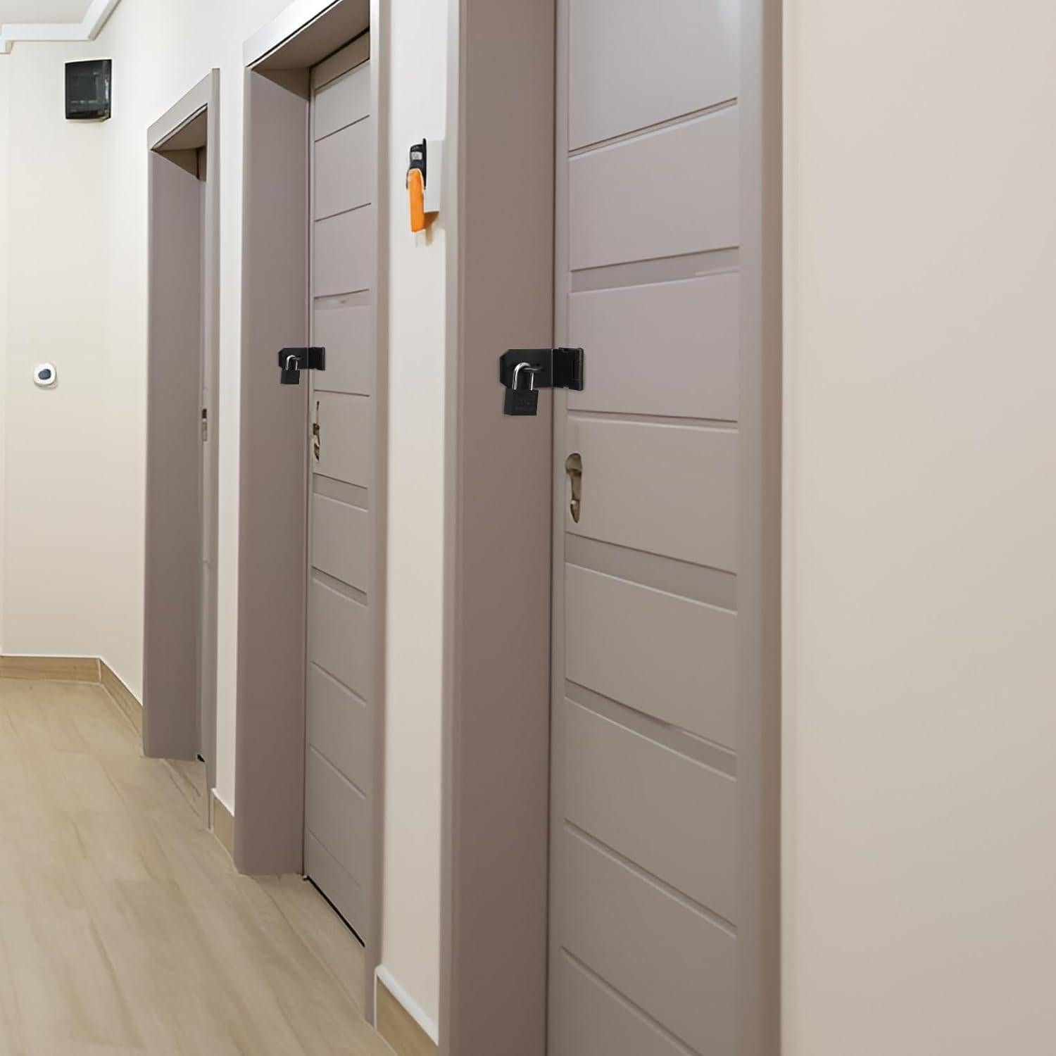 Cerradura de Hasp de Acero Inoxidable 10.16 cm con Llave