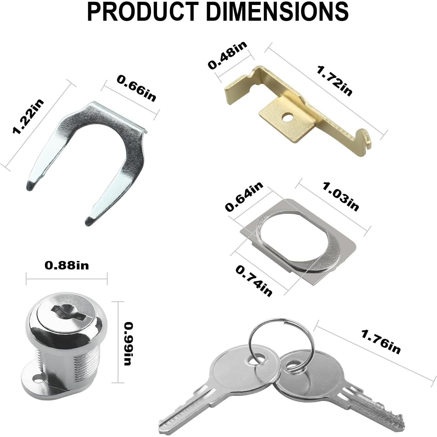 Kit de Cerradura para Archivador Vertical VIDABTE SRS 2185