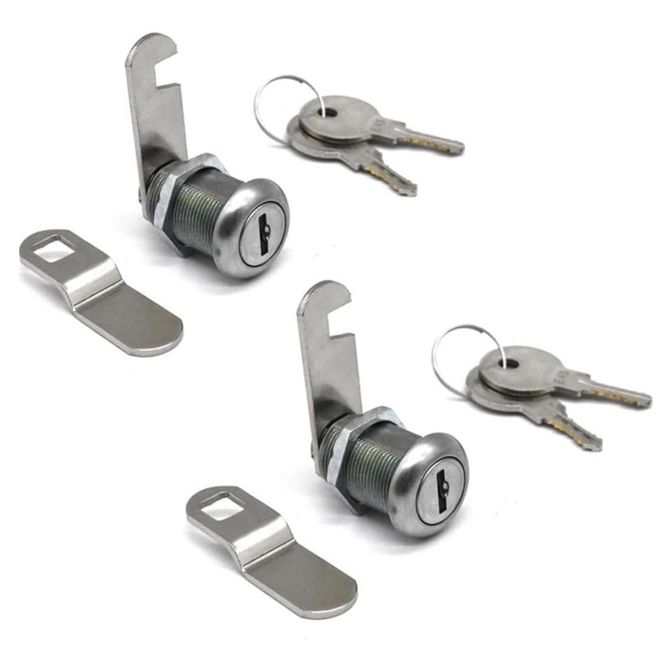 Cerraduras de Cam 2Pcs NIANNIAN 23mm Acero Inoxidable