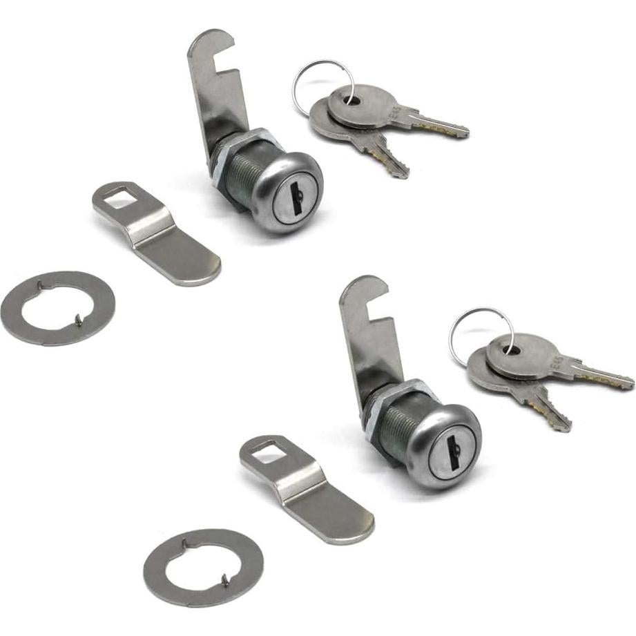 Cerraduras de Cam 2Pcs NIANNIAN 23mm Acero Inoxidable