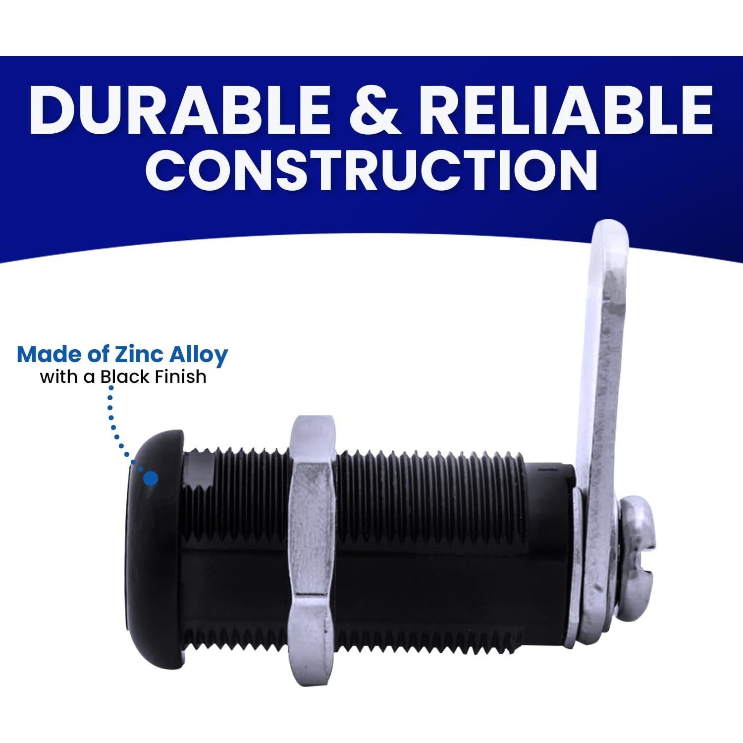 Cerradura de Tambor de Disco FJM Security 9100A Negra