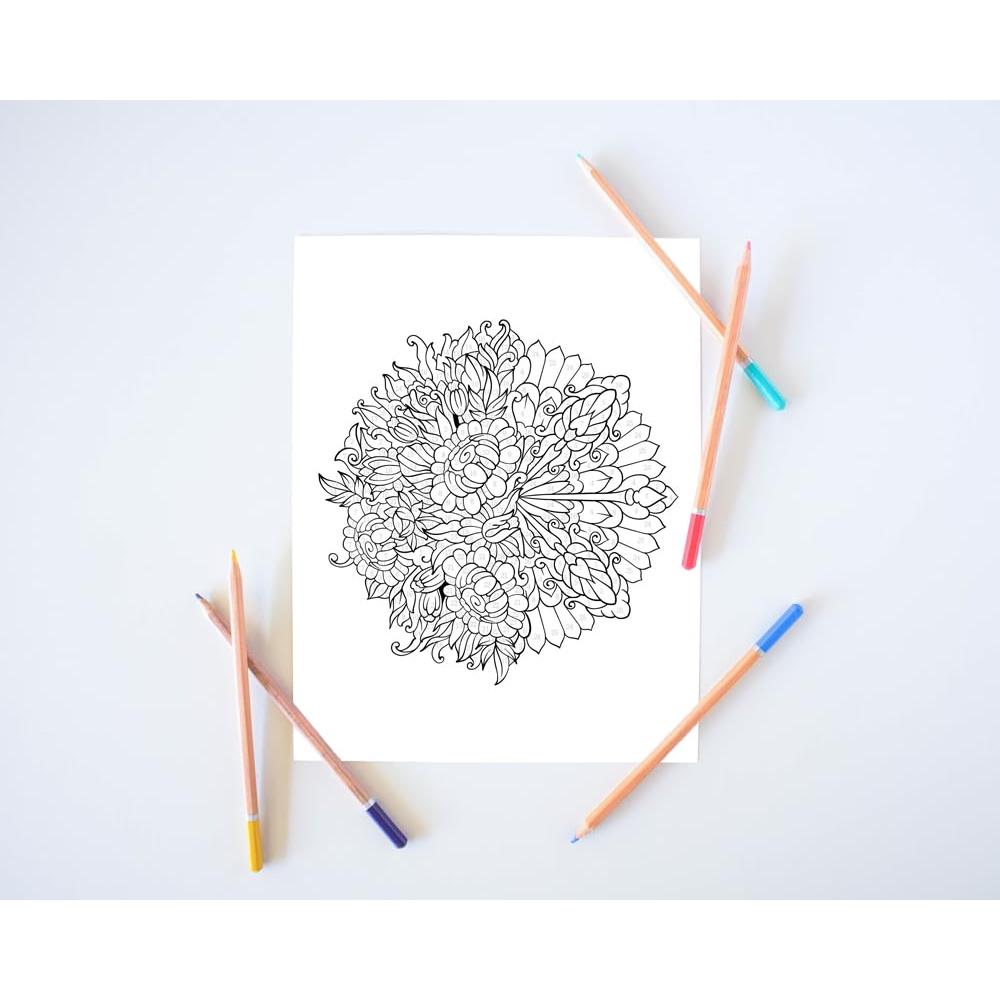 Libro de colorear para adultos: Colorea por números - mandalas y patrones (Spanish Edition)