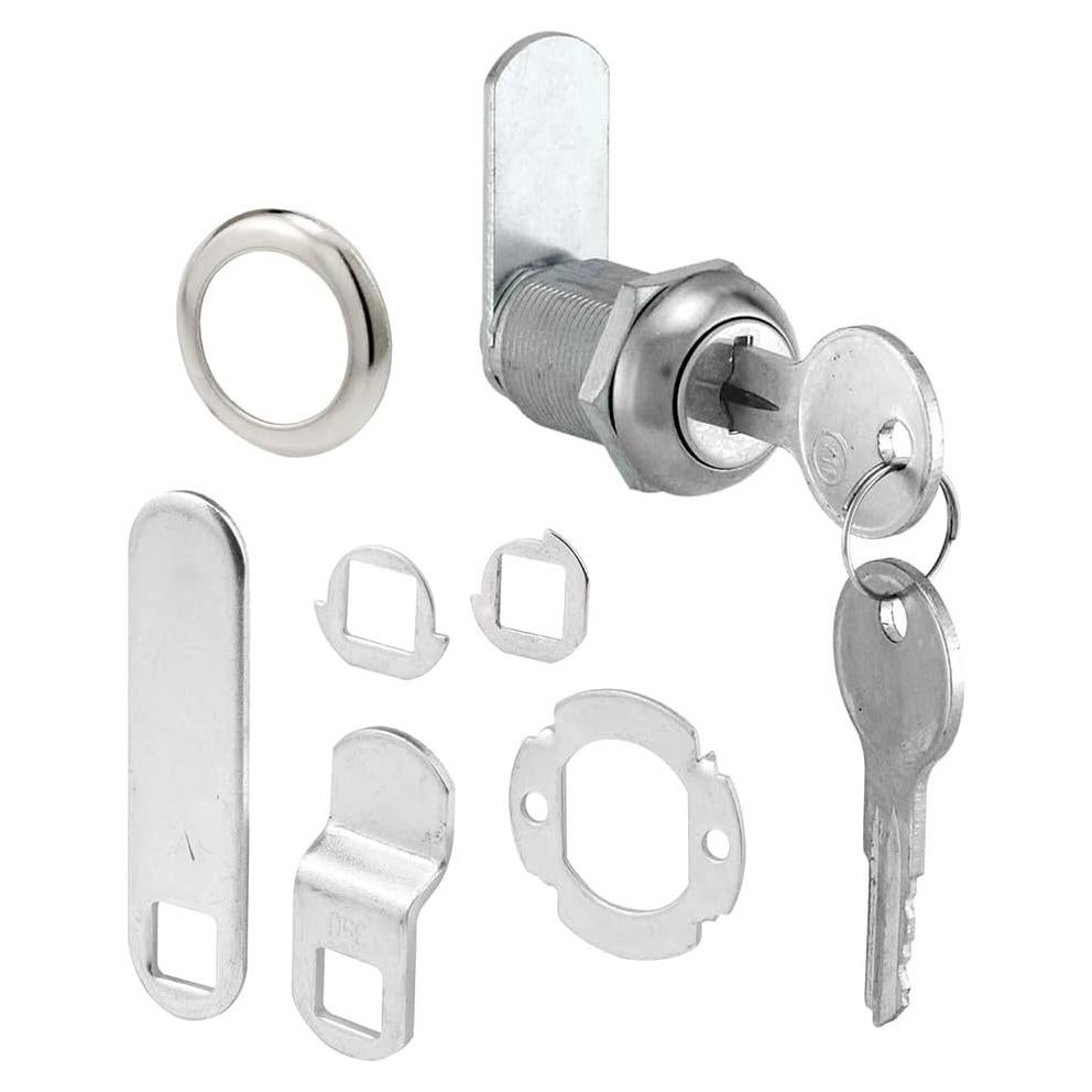 Cerradura de Cajón y Gabinete Prime-Line U 9943KA Acero Inoxidable