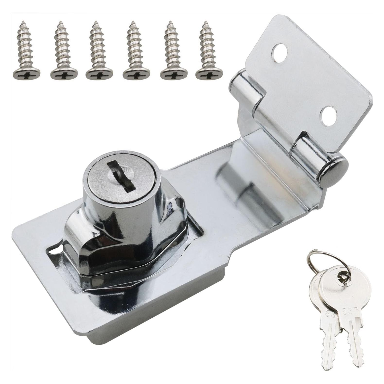 Cerradura de Hebilla de Seguridad DGZZI 6.35 cm con Llave