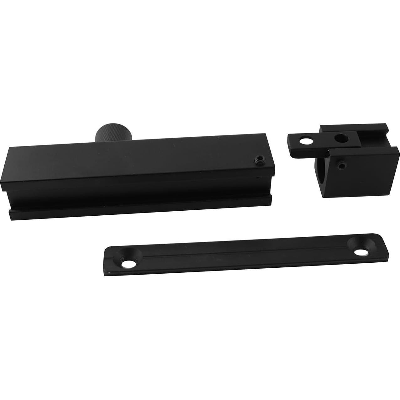 Pasador de Cerradura LQ Industrial 76mm Aluminio Negro