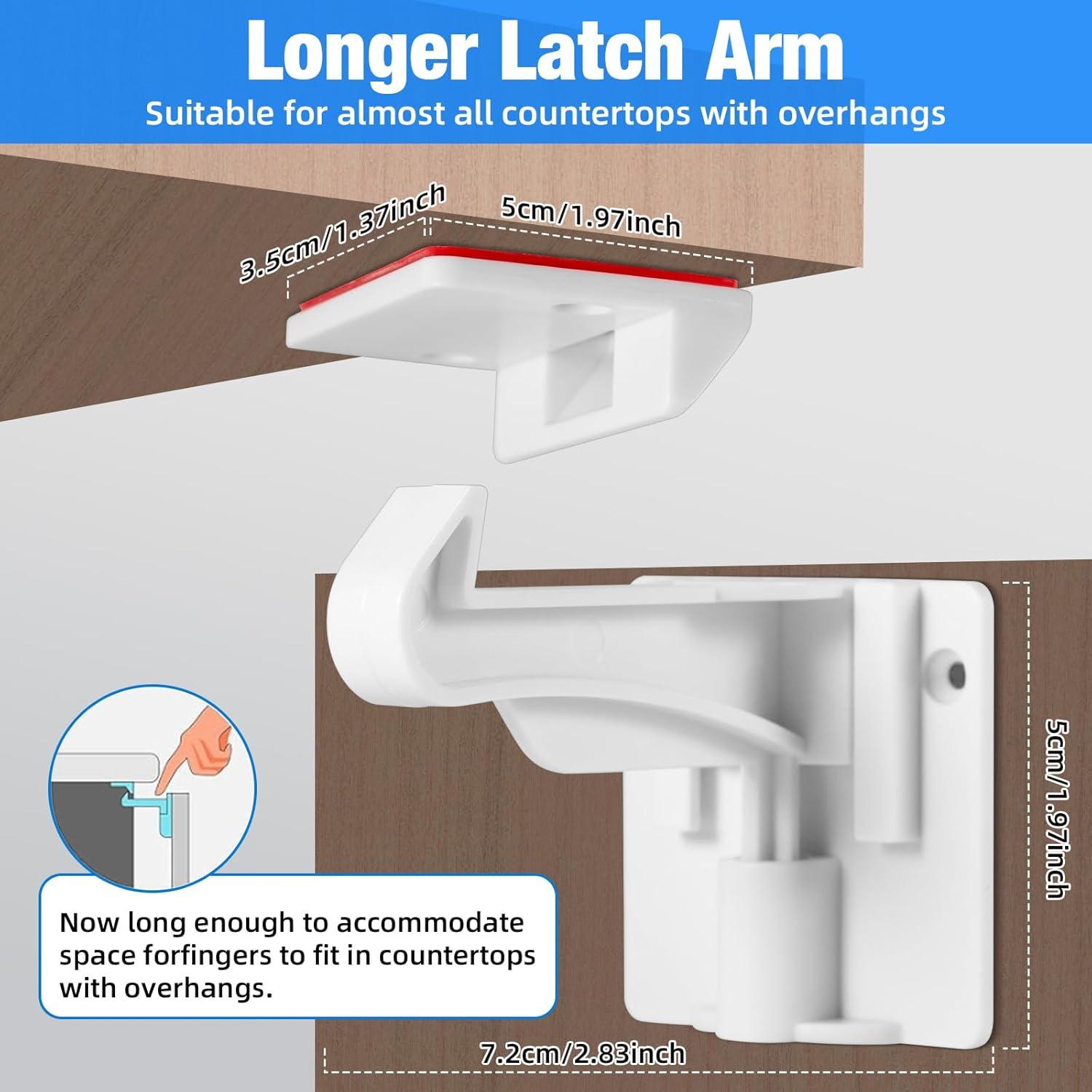 Cerraduras de Gabinete TOWODE Seguridad Infantil Paquete 10