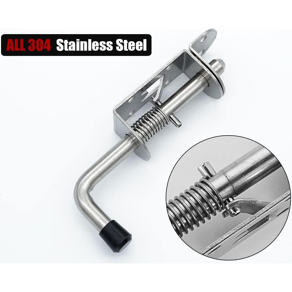 Pasador de Resorte JQK Acero Inoxidable 304 12.8cm 2 Piezas