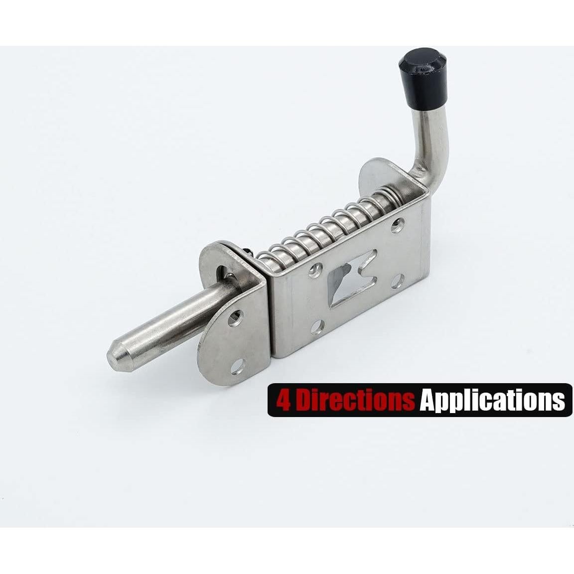 Pasador de Resorte JQK Acero Inoxidable 304 12.8cm 2 Piezas