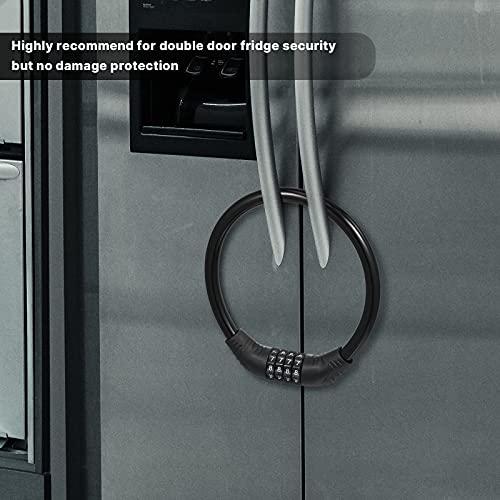 Cerradura de Refrigerador Hestya 3 Piezas 10000 Combinaciones