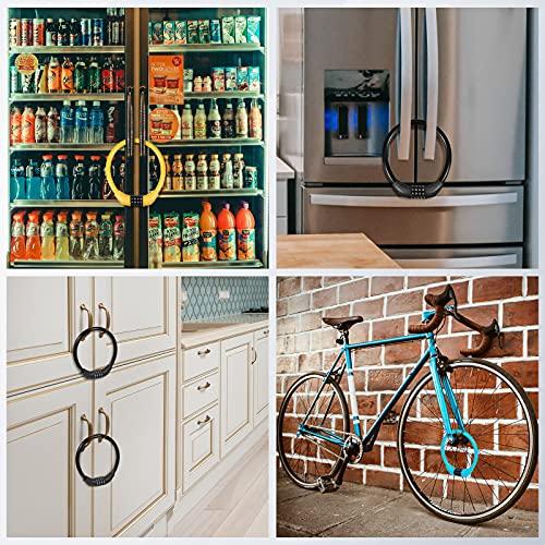 Cerradura de Refrigerador Hestya 3 Piezas 10000 Combinaciones