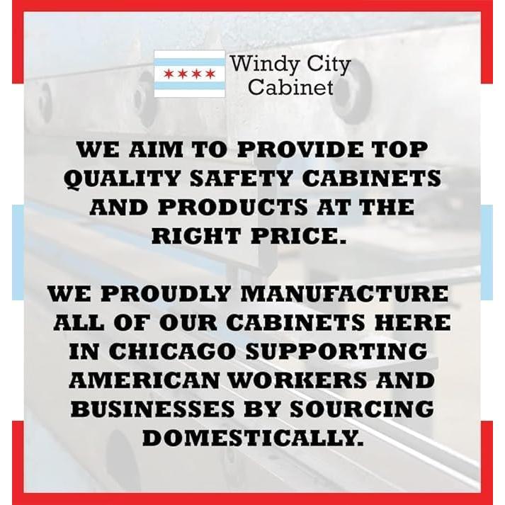 Estación de Bloqueo y Etiquetado Windy City 1176 Amarillo