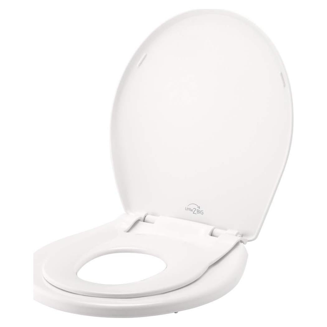 Asiento de Inodoro Mayfair Redondo con Entrenador Blanco