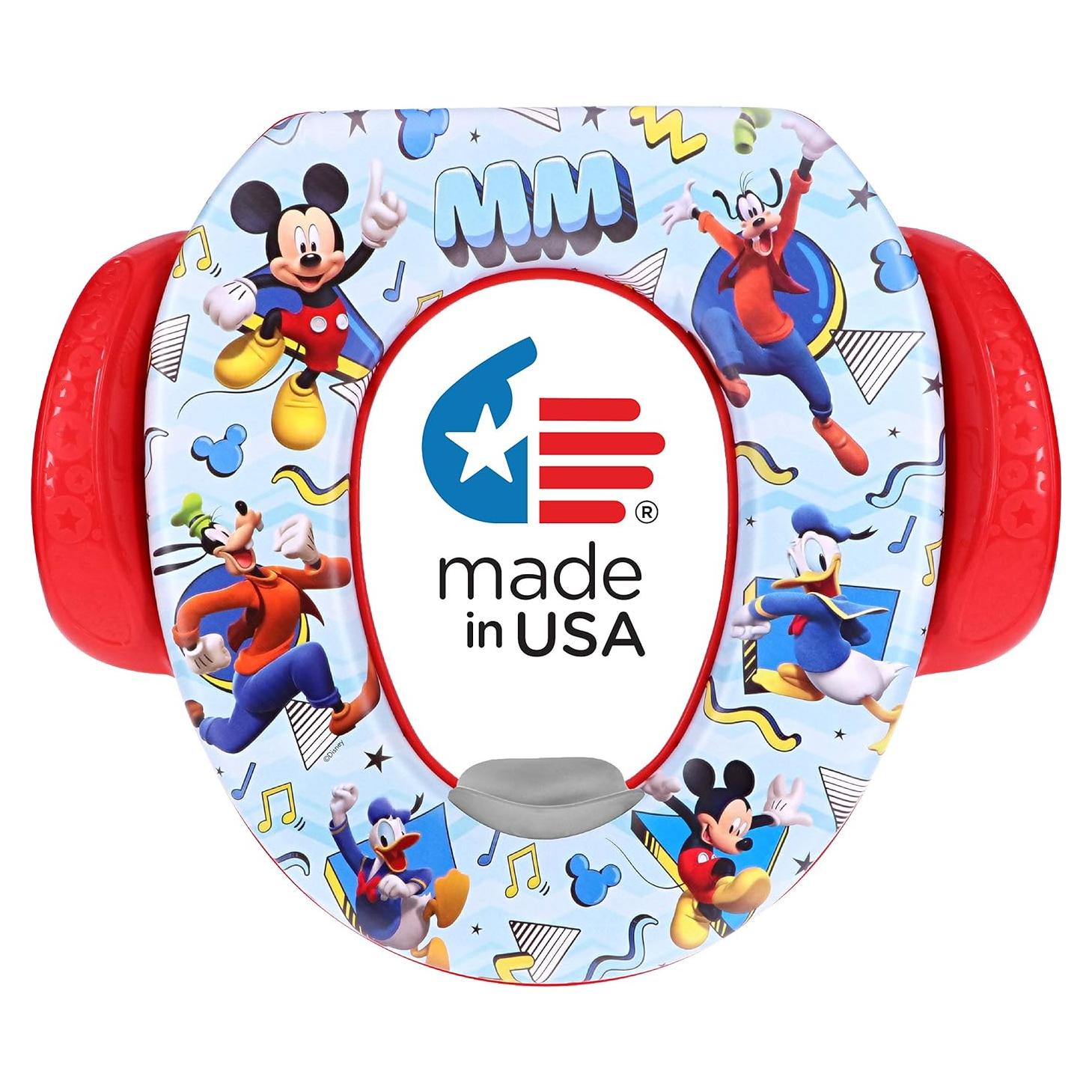 Asiento de Baño Suave Disney Mickey Mouse - 33.78x6.35 cm