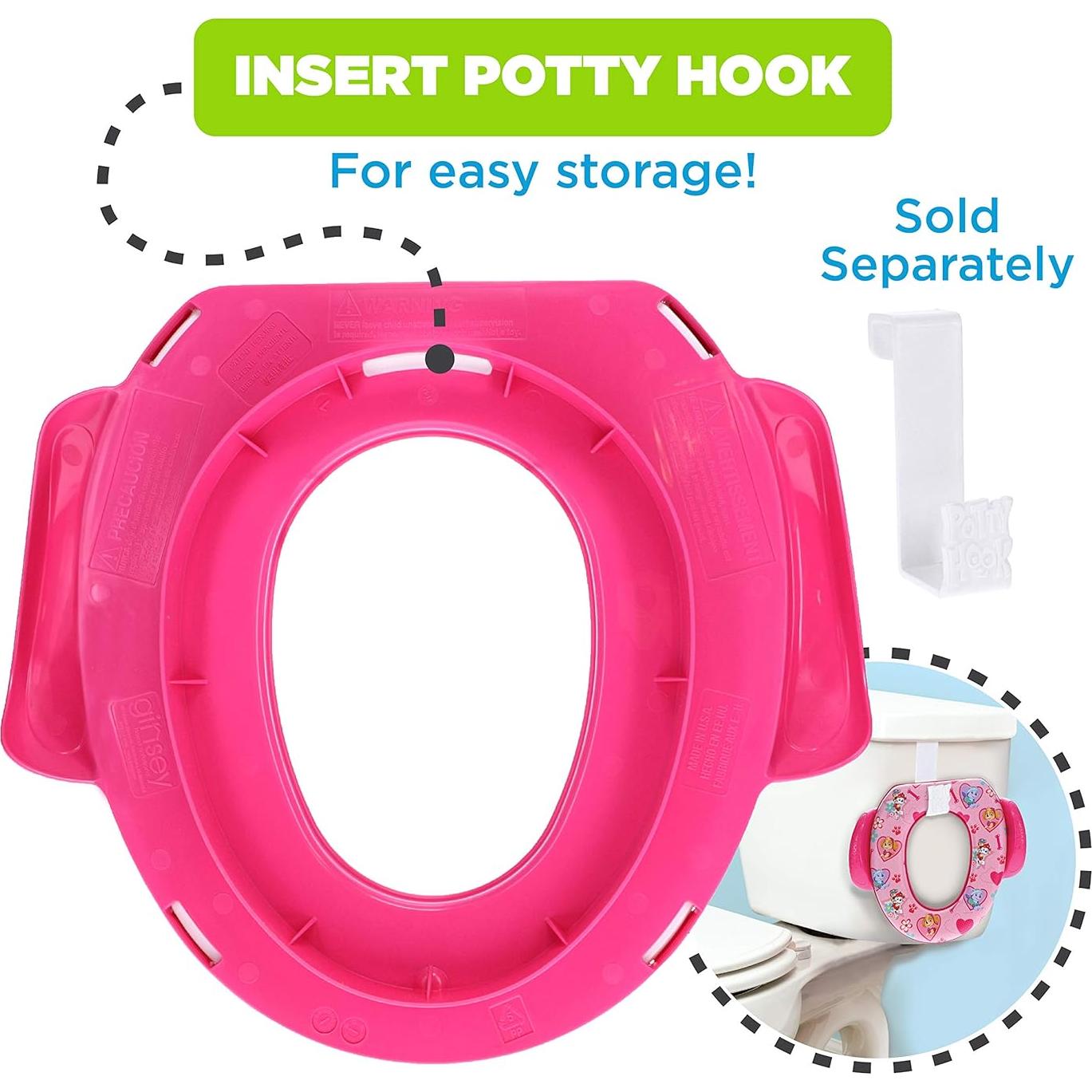 Asiento de Inodoro para Niños Ginsey Paw Patrol Rosa