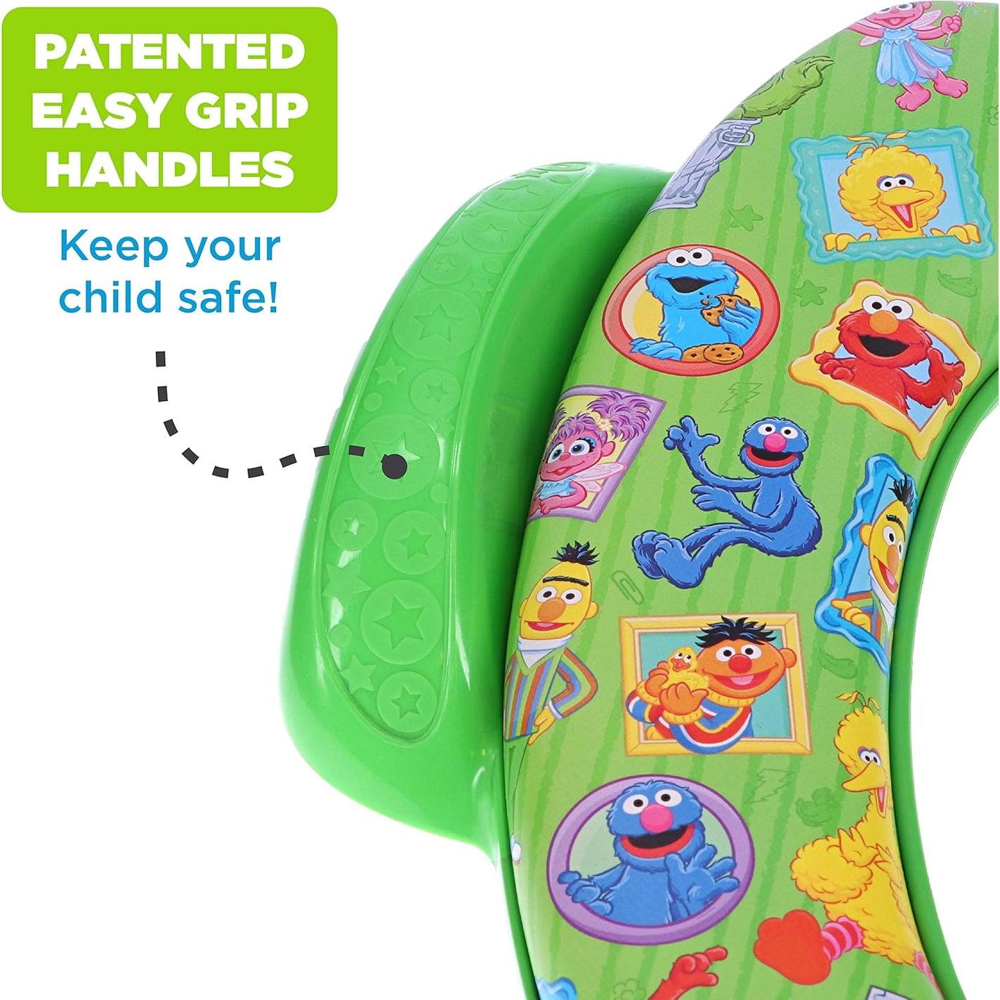 Asiento de Inodoro Entrenamiento Sesame Street Amigos Enmarcados