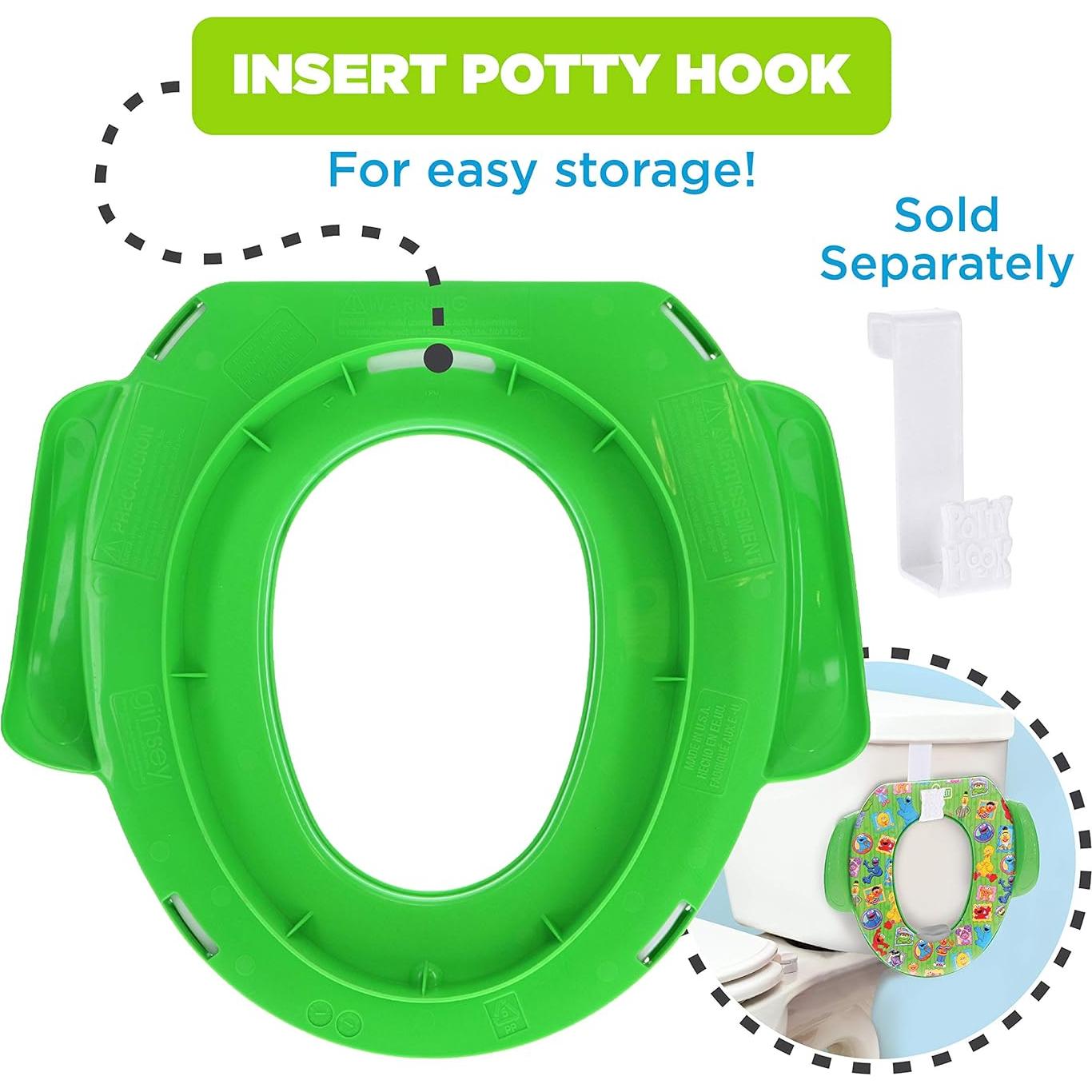 Asiento de Inodoro Entrenamiento Sesame Street Amigos Enmarcados