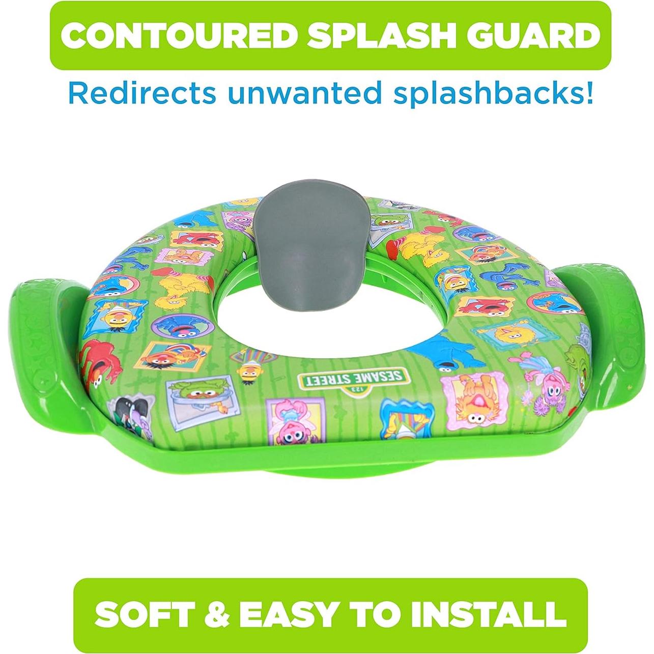 Asiento de Inodoro Entrenamiento Sesame Street Amigos Enmarcados