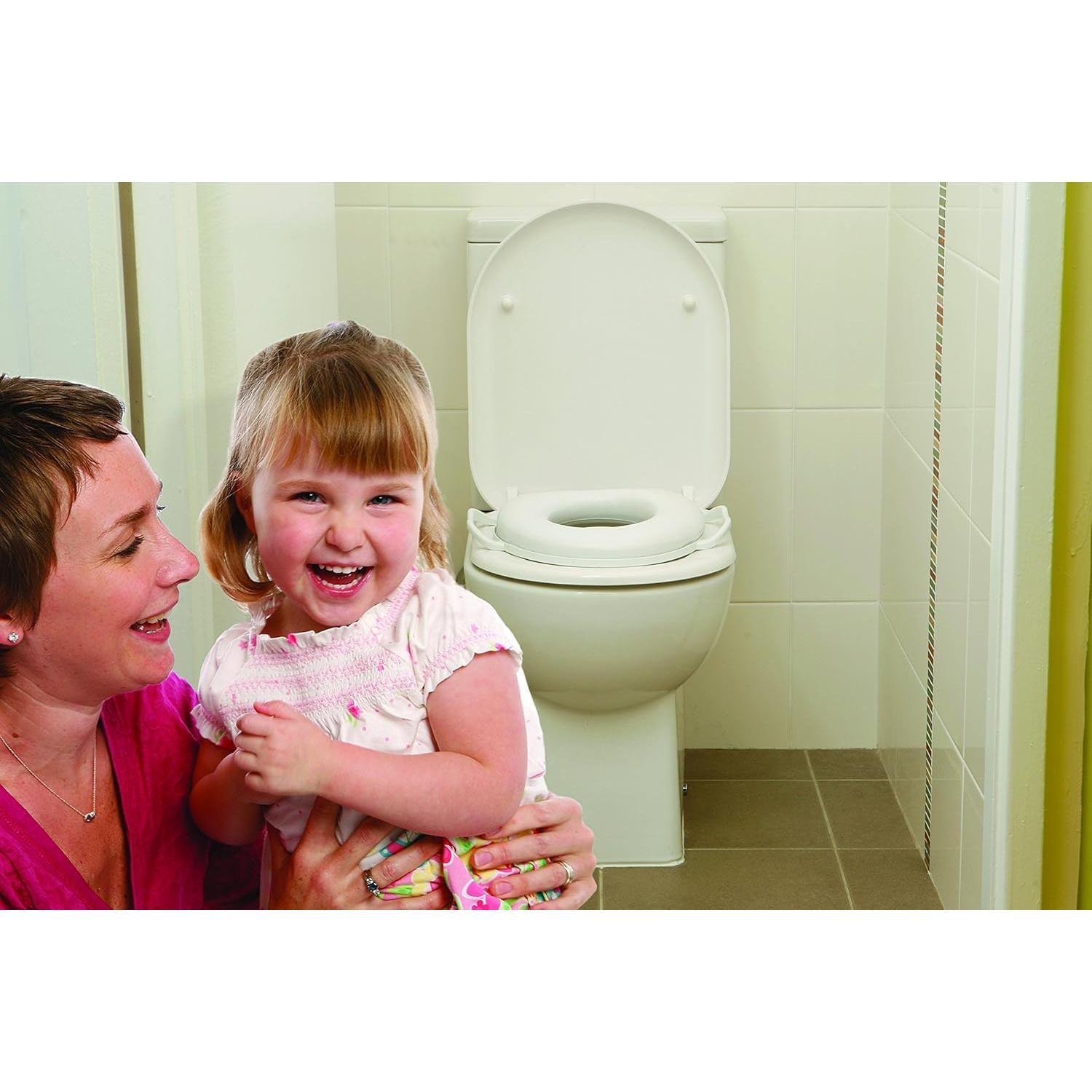 Asiento de Inodoro Acolchado Dreambaby L674 - Blanco