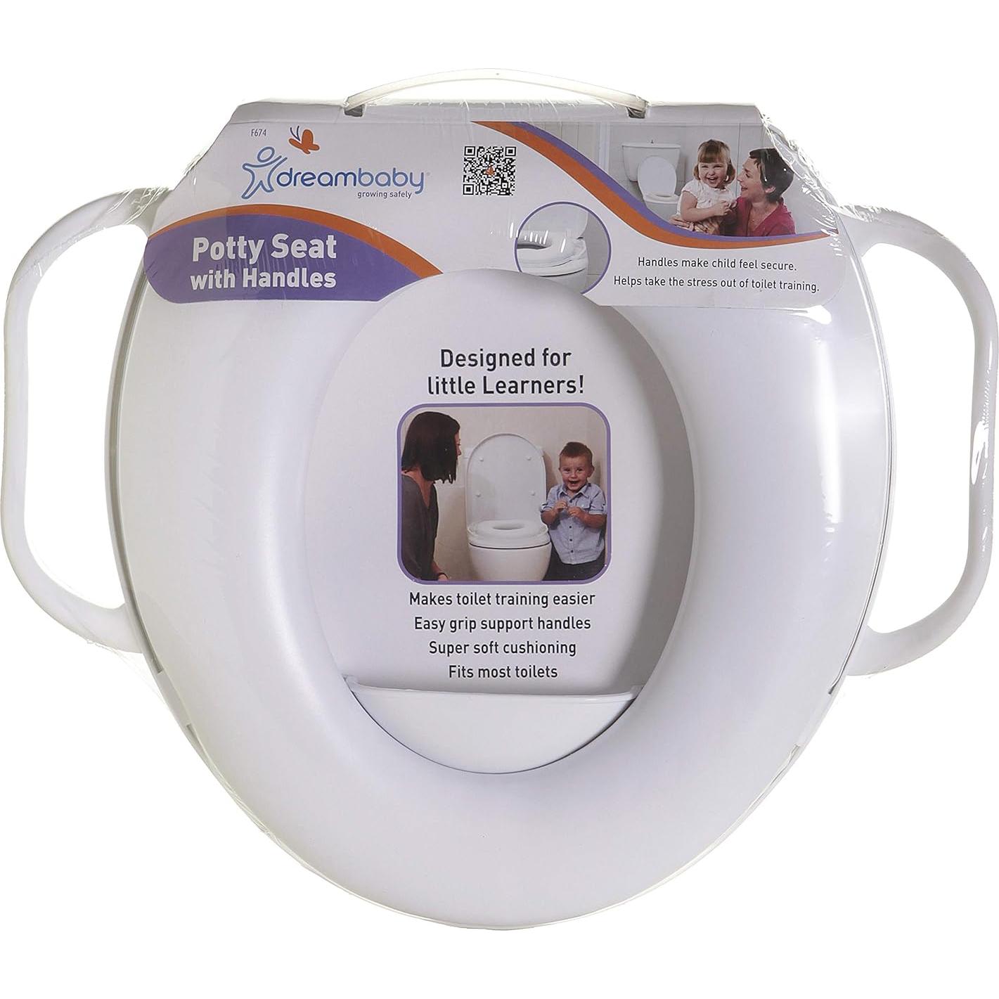 Asiento de Inodoro Acolchado Dreambaby L674 - Blanco