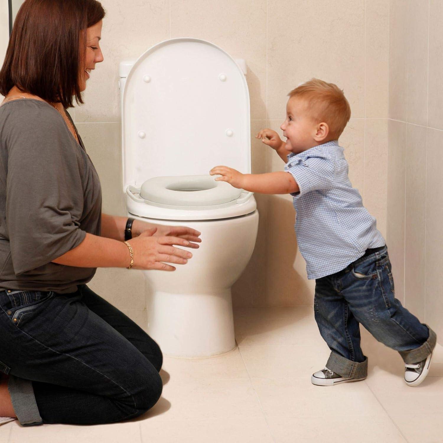 Asiento de Inodoro Acolchado Dreambaby L674 - Blanco