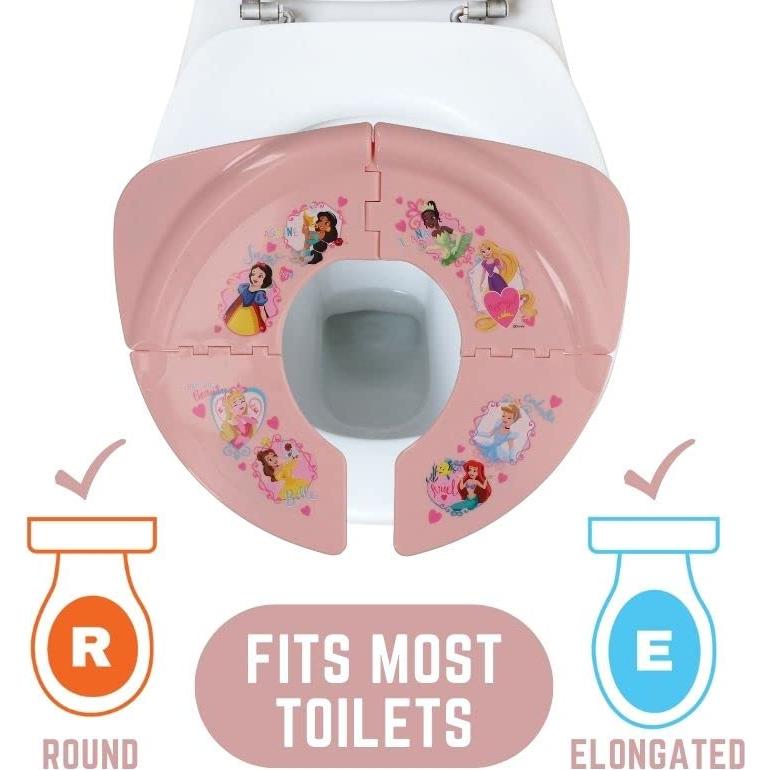 Asiento de Inodoro Plegable Disney Princess - Entrenamiento Viaje