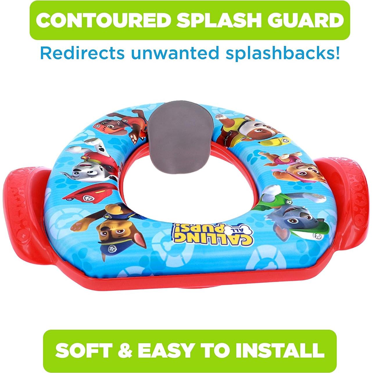 Asiento de Inodoro Suave Nickelodeon Paw Patrol Entrenamiento