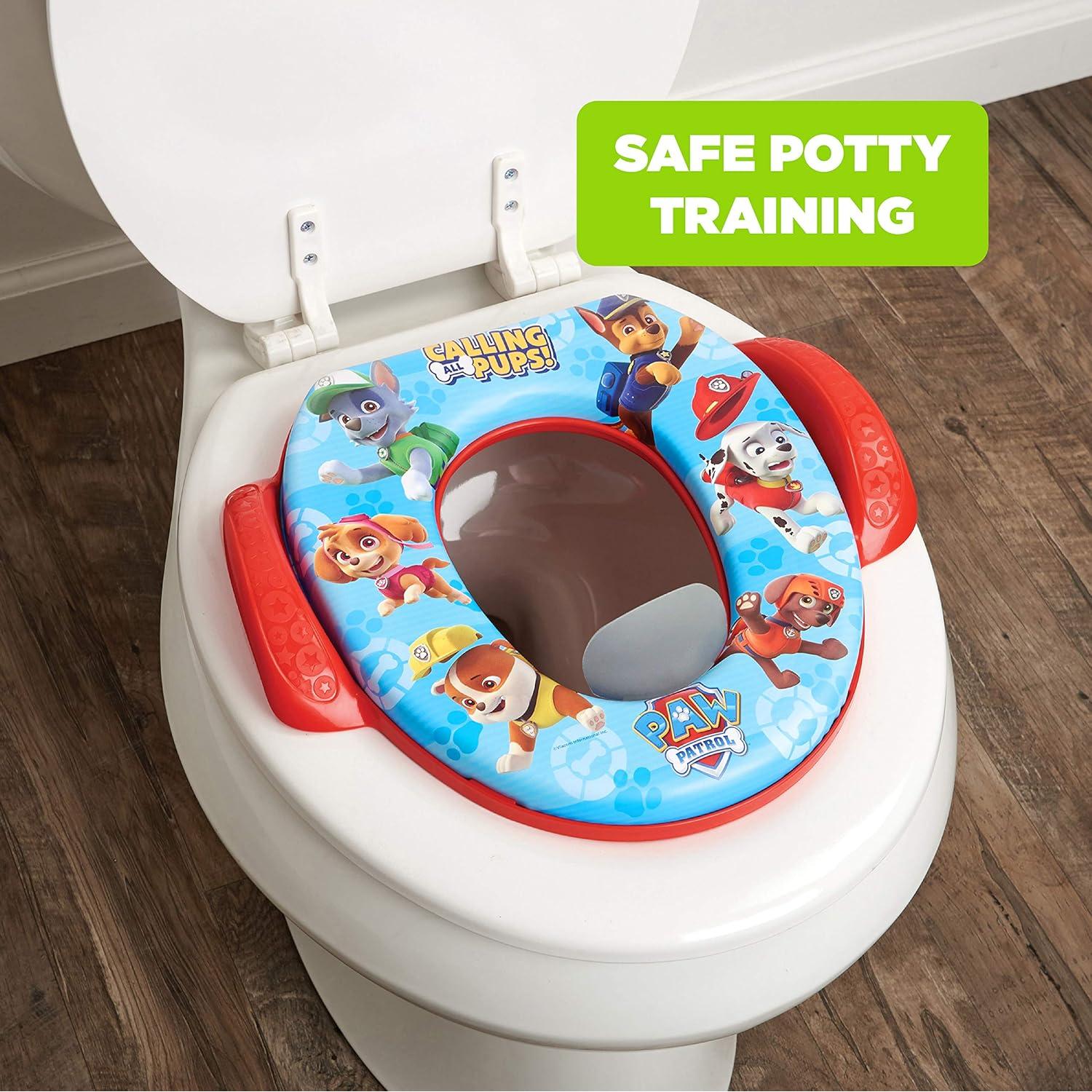 Asiento de Inodoro Suave Nickelodeon Paw Patrol Entrenamiento