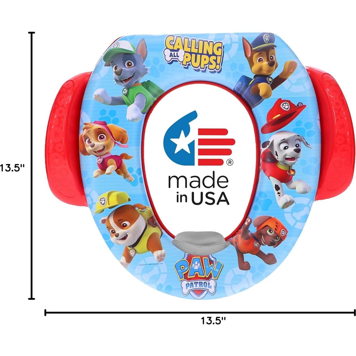 Asiento de Inodoro Suave Nickelodeon Paw Patrol Entrenamiento