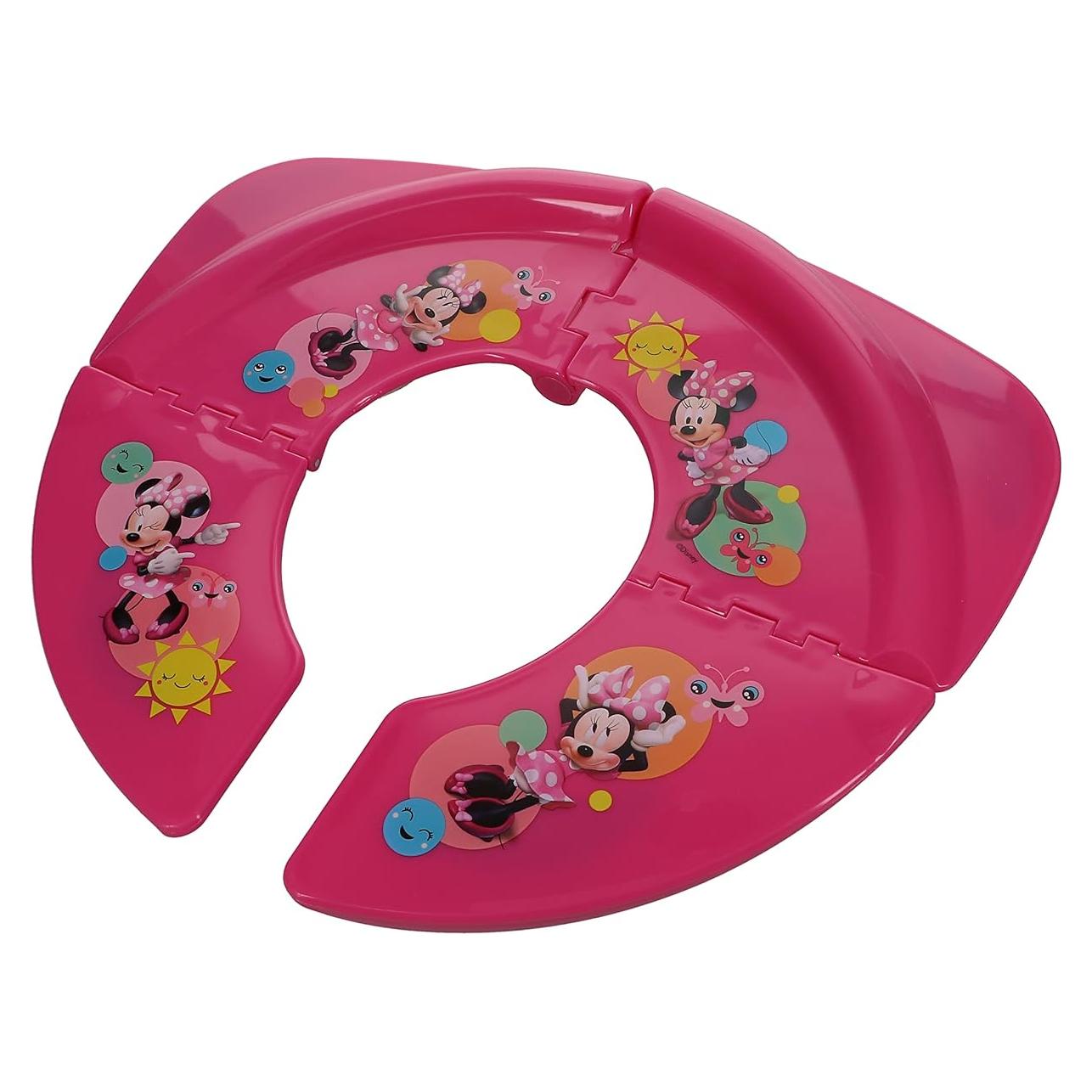 Asiento de Inodoro Plegable Disney Minnie Mouse - Entrenamiento Viaje