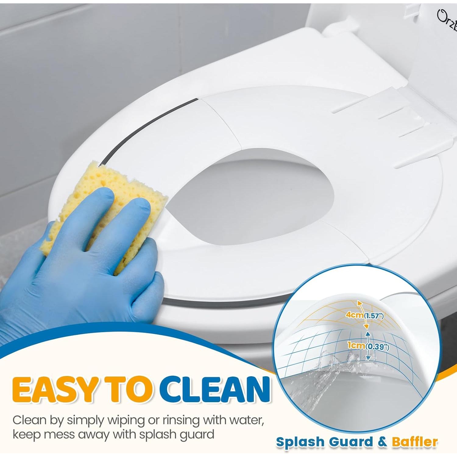 Asiento de Entrenamiento Plegable Orzbow para Niños Blanco