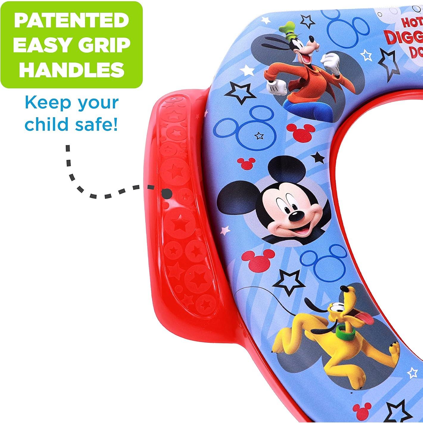 Asiento de Baño Suave Disney Mickey Mouse - Ginsey