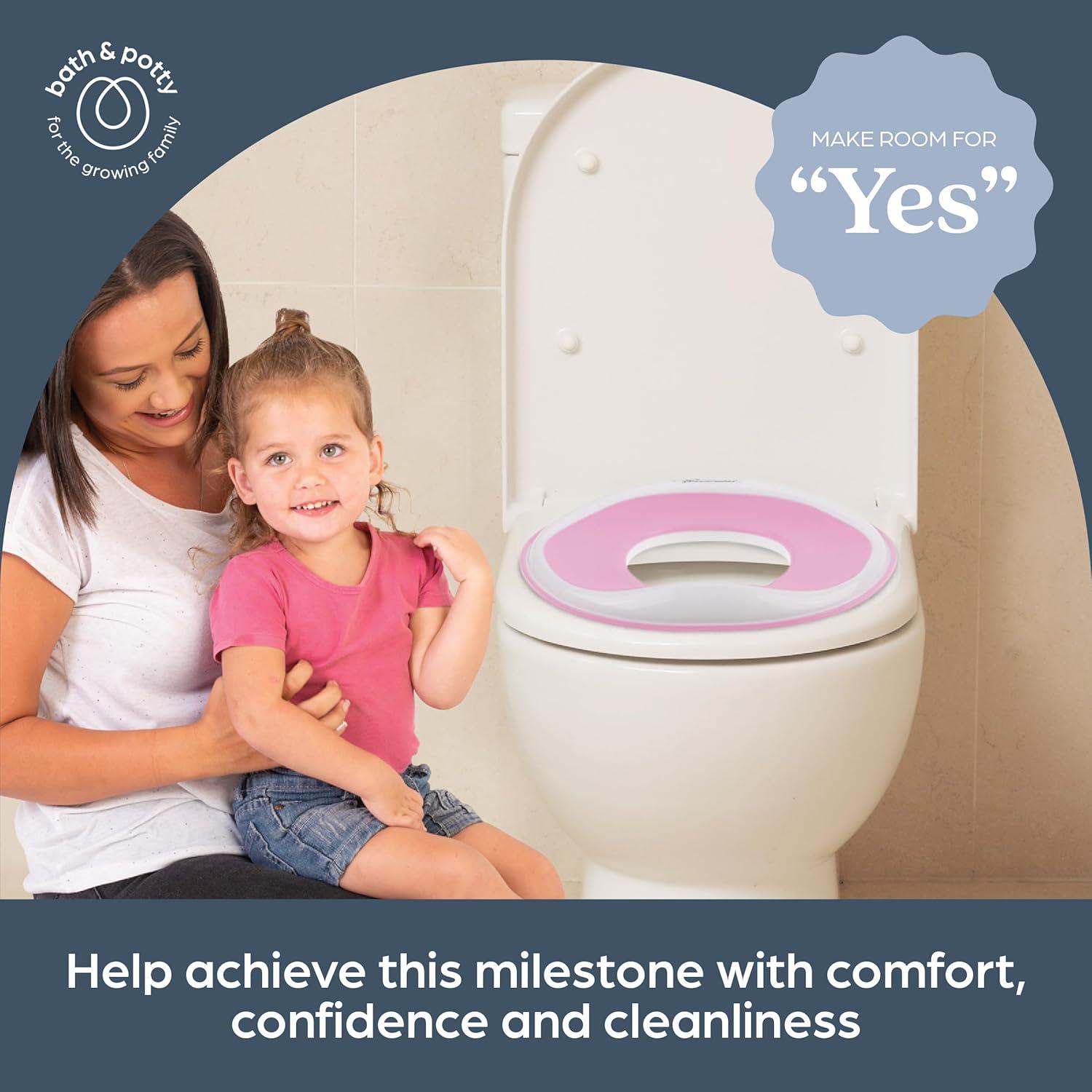 Asiento de Inodoro para Entrenamiento Dreambaby Rosa Antideslizante