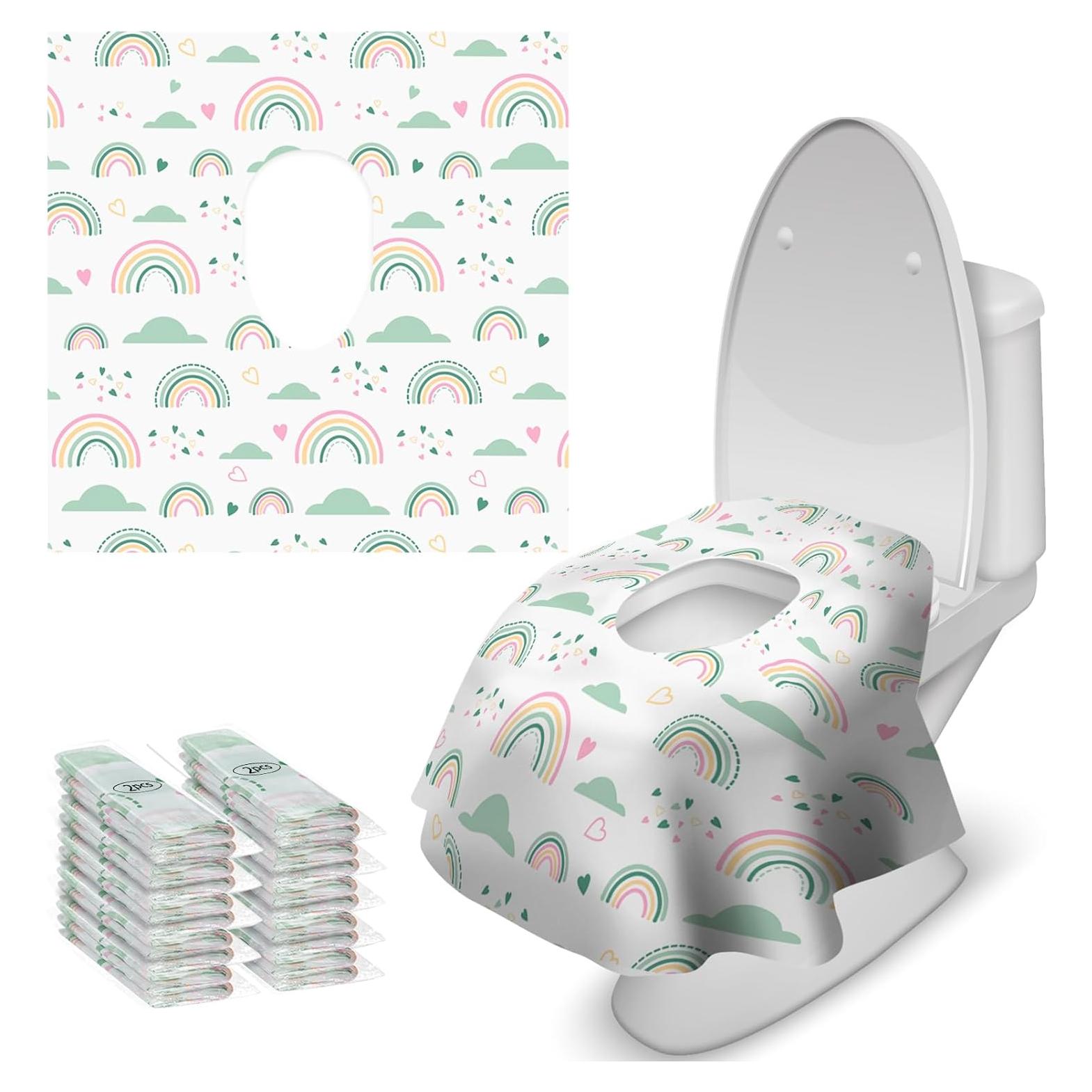 Fundas de Asiento de Inodoro Desechables Diario Placentero 20 Pcs