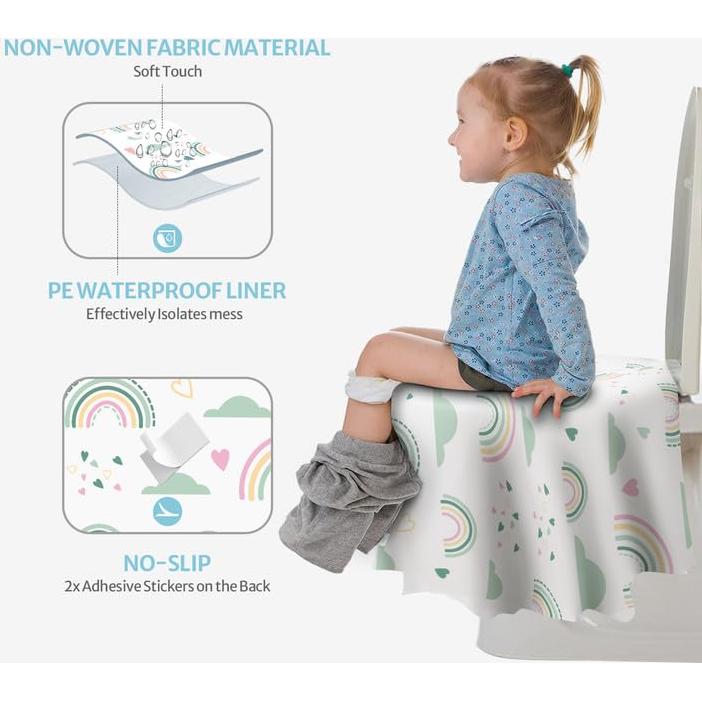 Fundas de Asiento de Inodoro Desechables Diario Placentero 20 Pcs