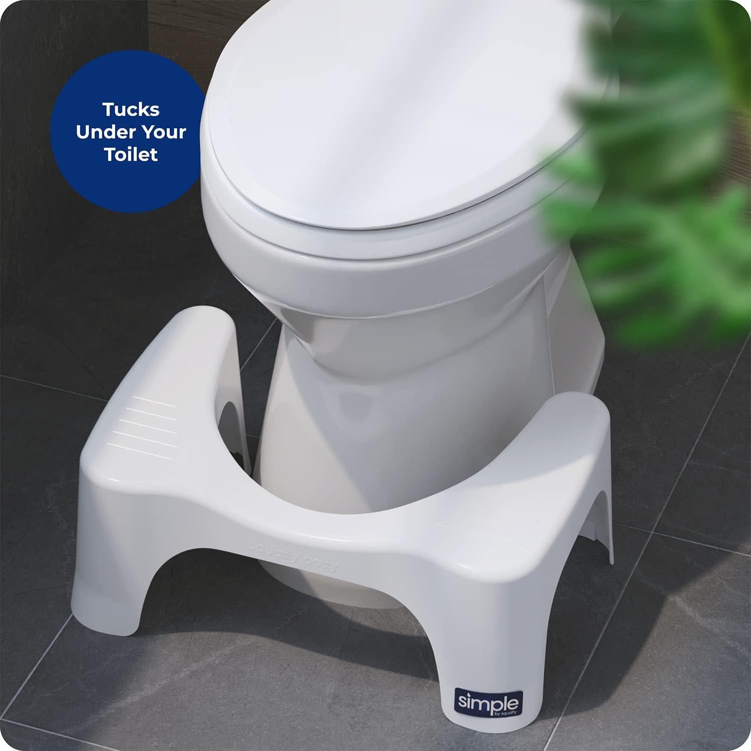 Escalón de Baño Squatty Potty SP-SIMPLE 17.78 cm Blanco
