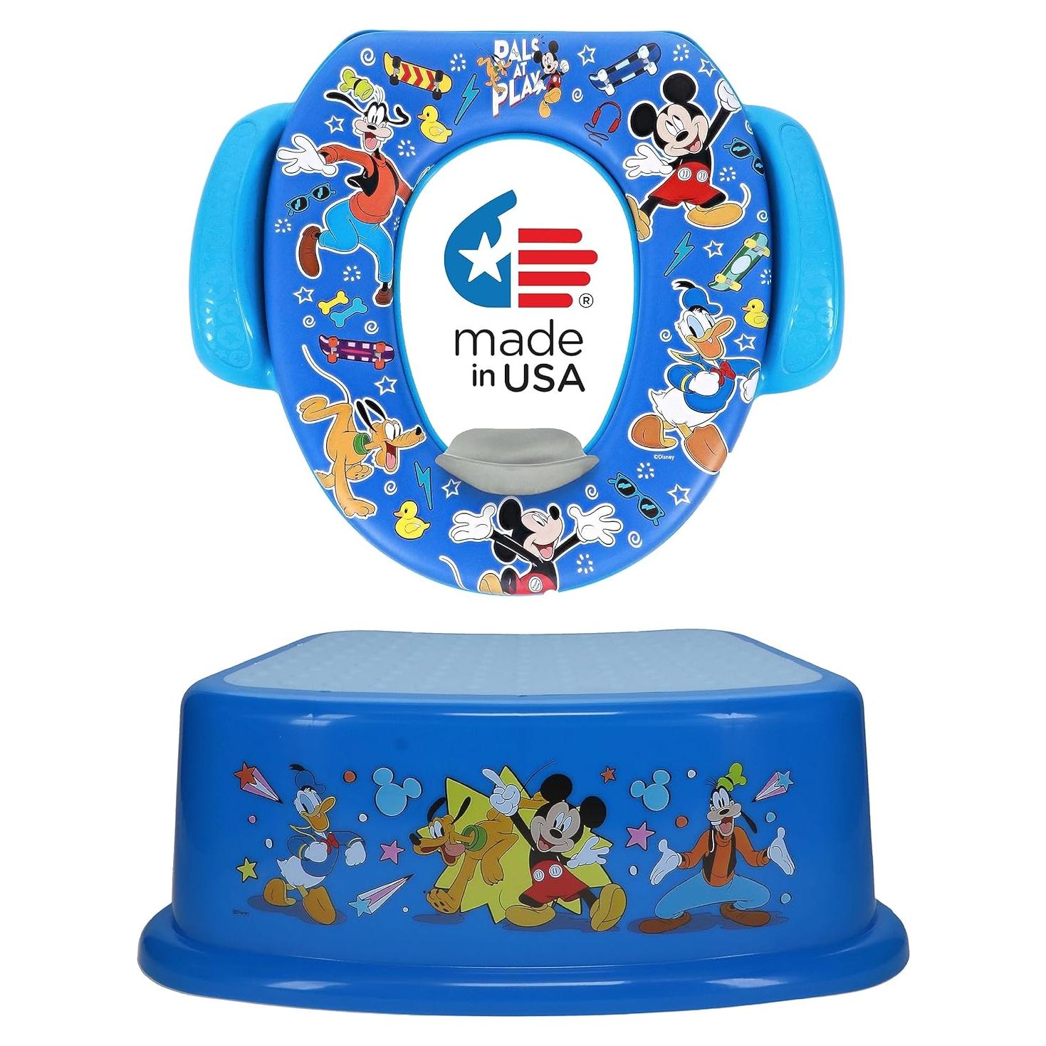 Set de Entrenamiento para el Baño Mickey Mouse 2 Piezas