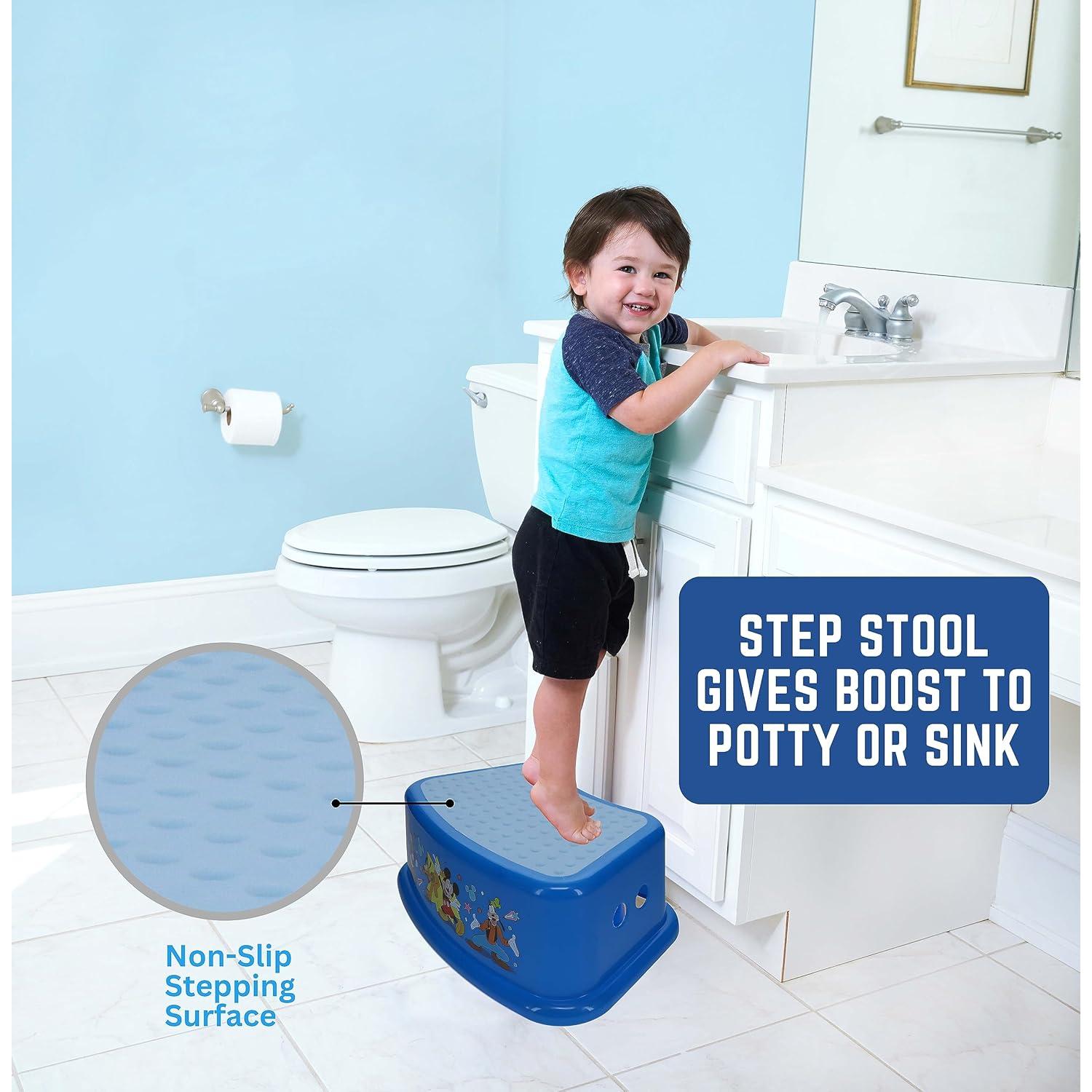 Set de Entrenamiento para el Baño Mickey Mouse 2 Piezas