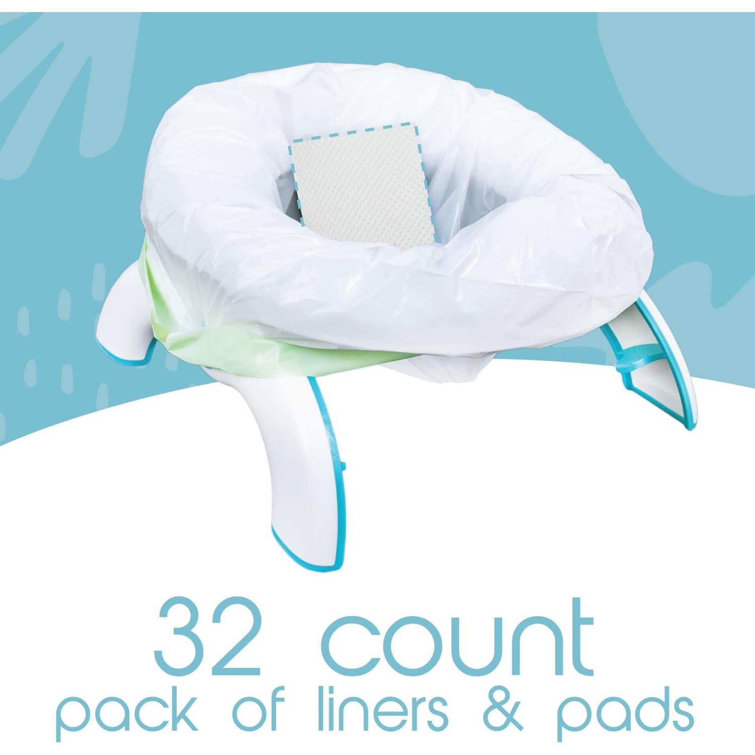 Forros y Almohadillas Desechables TidyTots para Orinal 32u