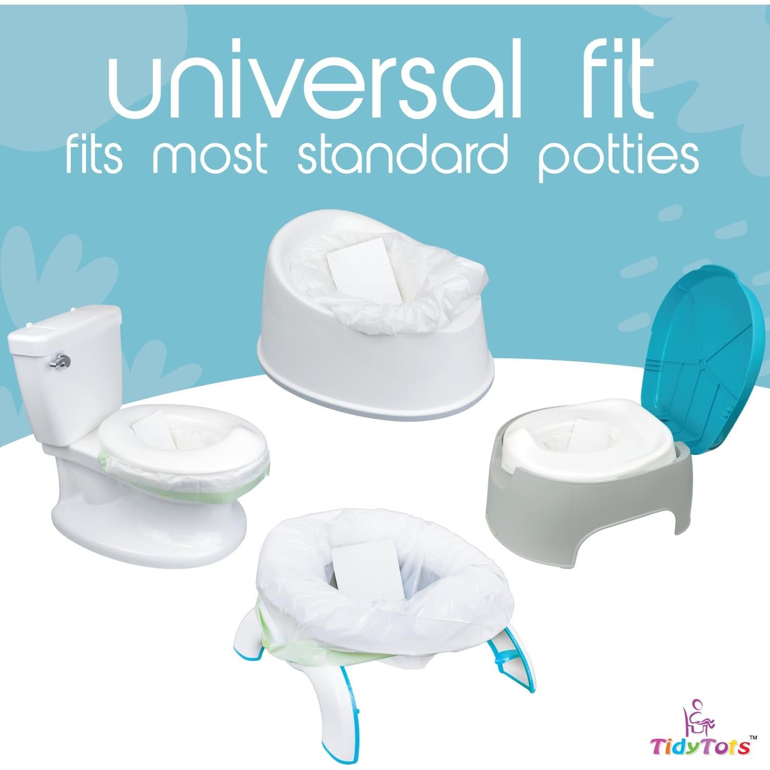 Forros y Almohadillas Desechables TidyTots para Orinal 32u