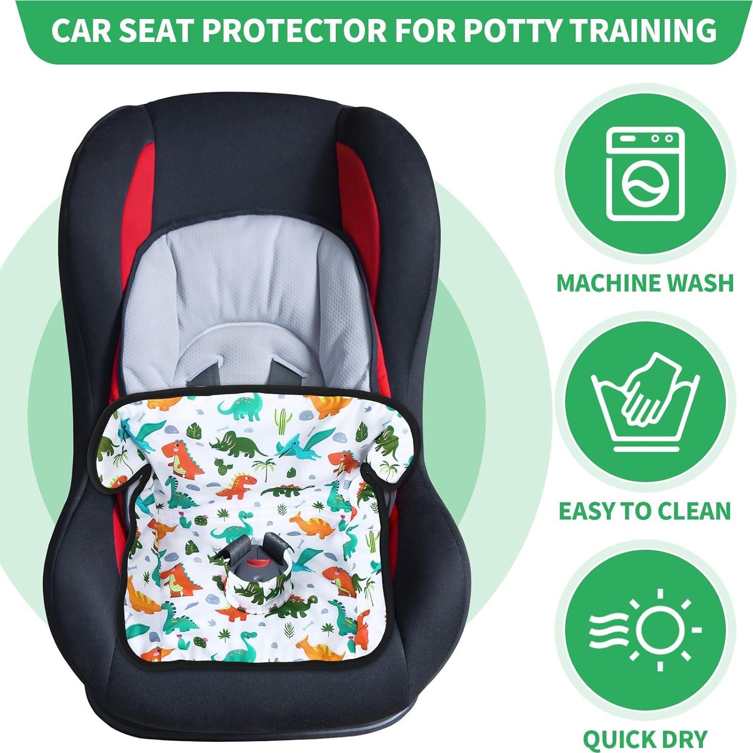 Protector de Asiento de Coche Dinosaurio Pack 2 Unidades Impermeable