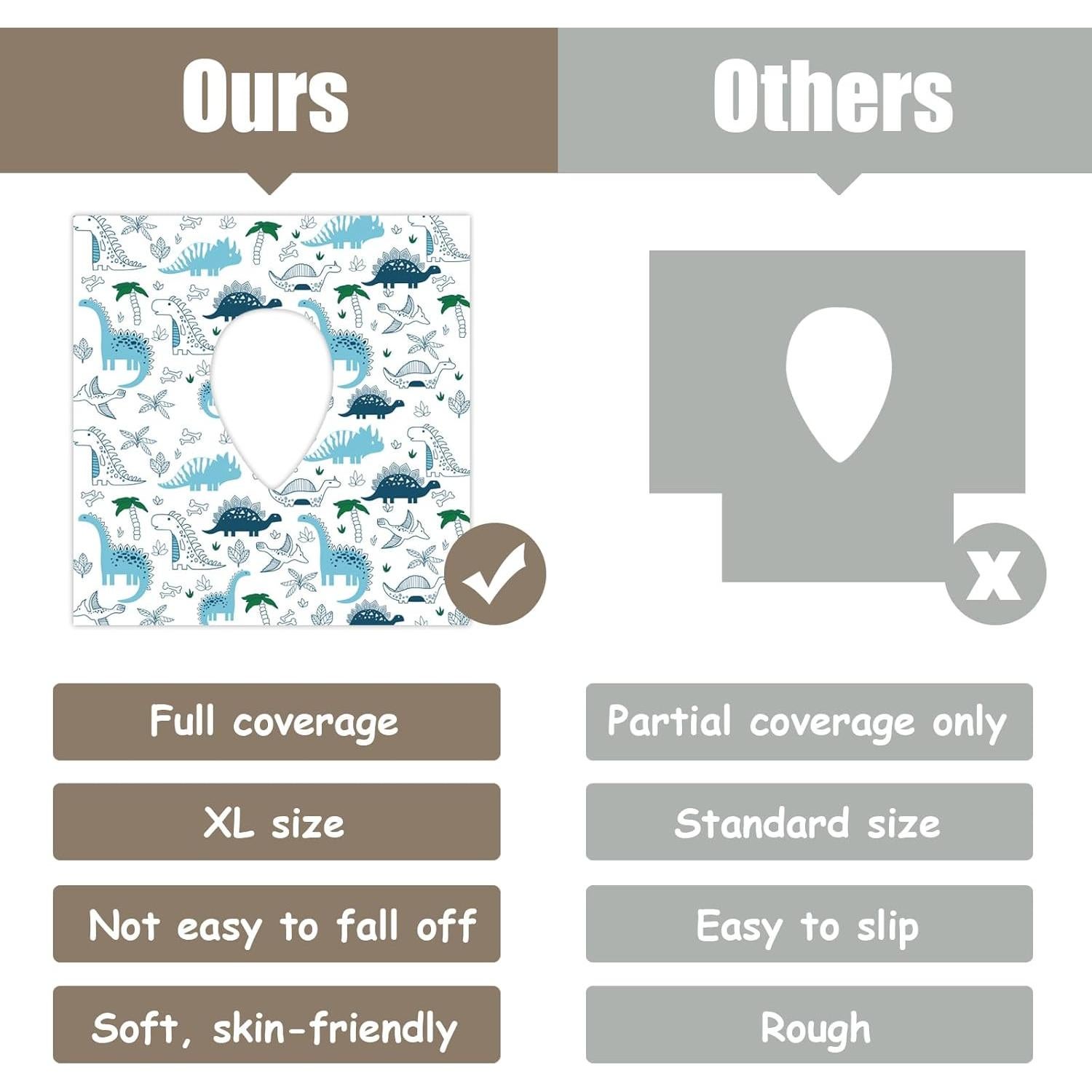 Cubiertas de Asiento de Inodoro Desechables ZHOMA 60 Pzas XL