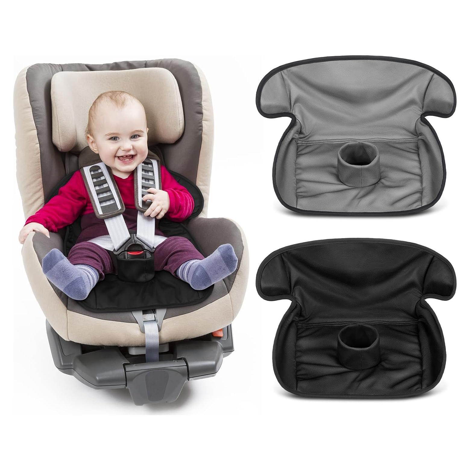 Paquete de 2 Protectores de Asiento de Coche HunnmingRe Negros