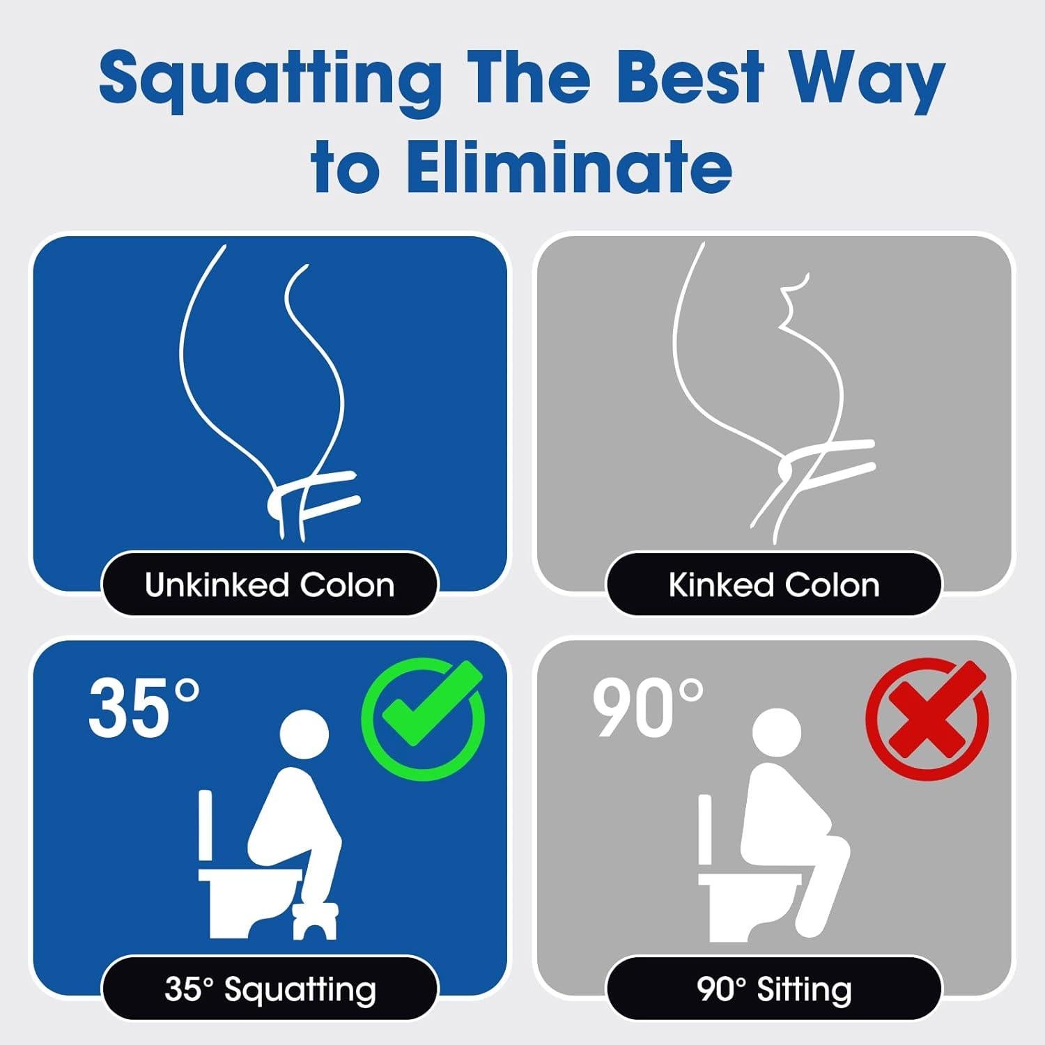 Taburete de Inodoro AZEN de Madera Natural 18 cm Amarillo