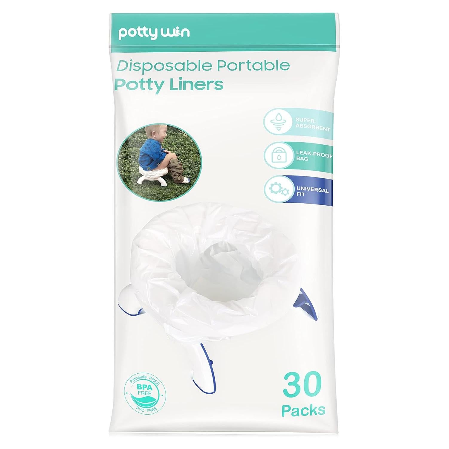 30 Forros Desechables para Orinal OXO Tot 2-en-1 Go Potty