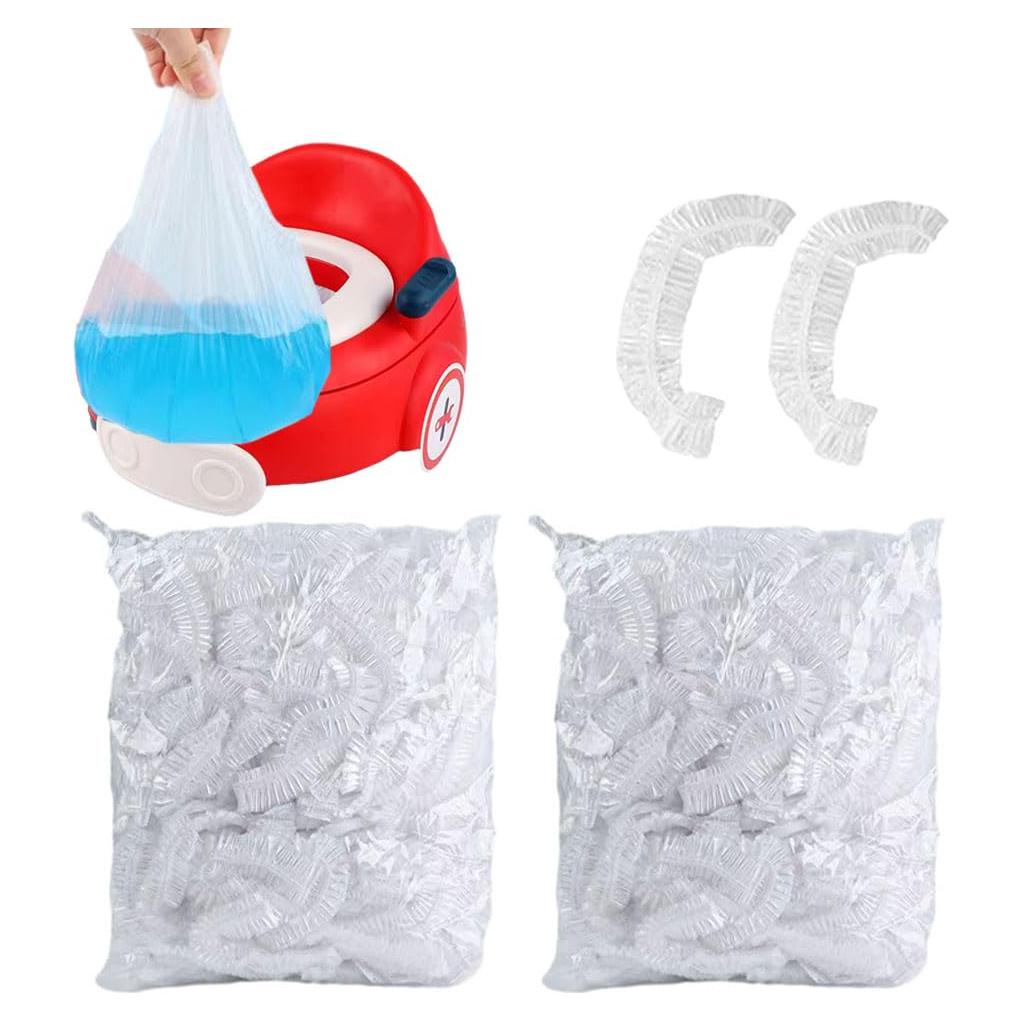 Forros Desechables para Silla de Baño 200 Piezas Transparente