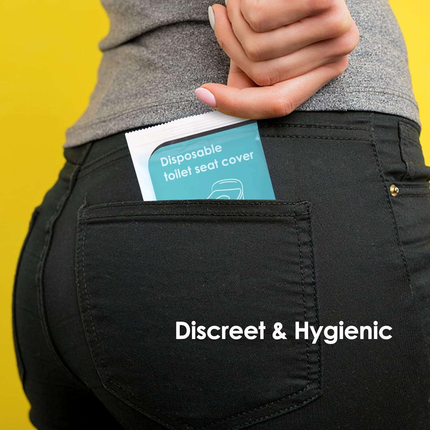 Cubiertas de Asiento de Inodoro Desechables TRIPTIPS 60 Unidades