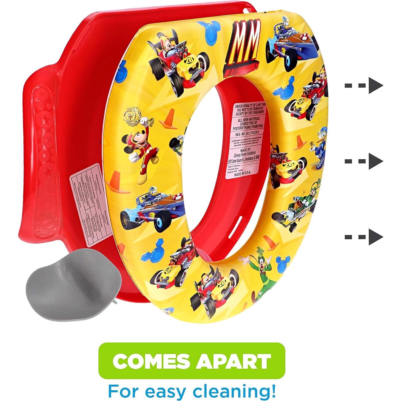 Asiento de Inodoro Suave Disney Mickey Mouse Aventuras