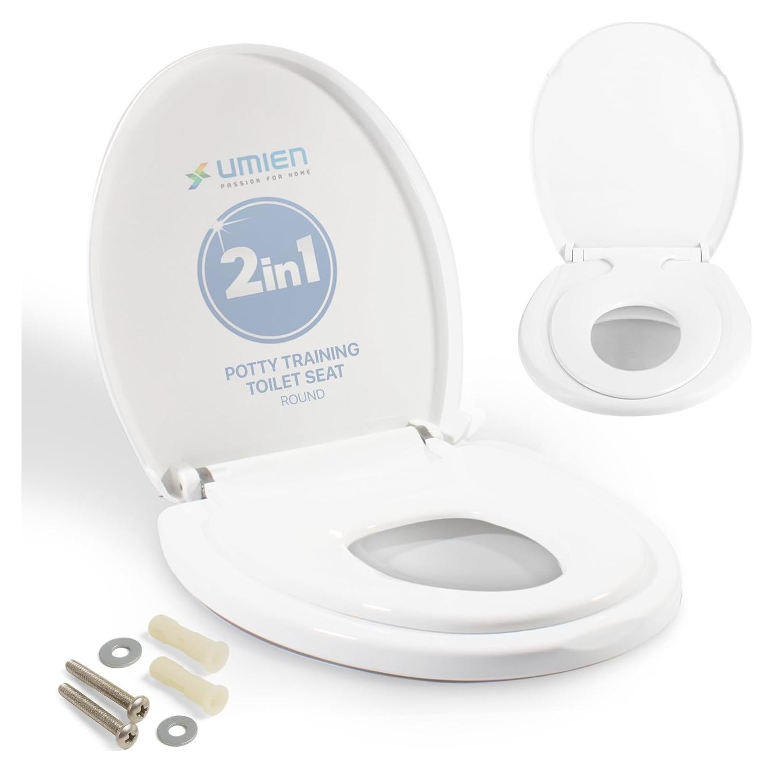 Asiento de Entrenamiento UMIEN 2 en 1 para Baño Redondo